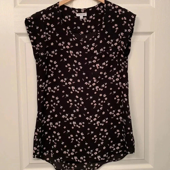 Reitmans Black Floral XS - Picture 2 of 7